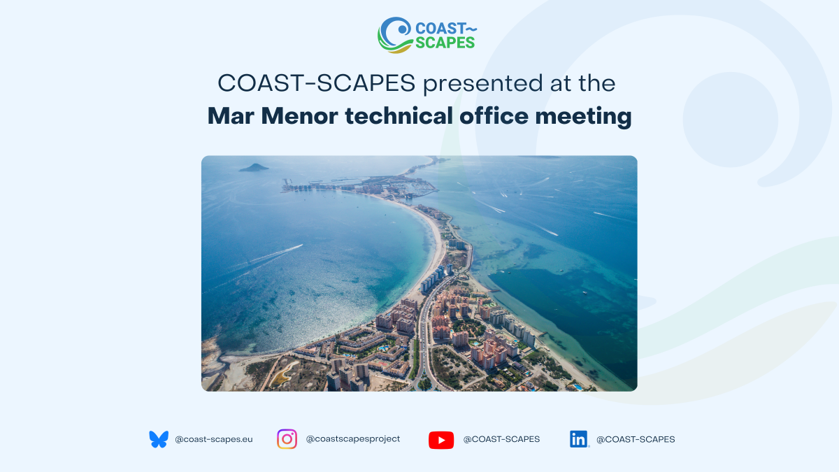 COAST-SCAPES presented at the Mar Menor technical office meeting