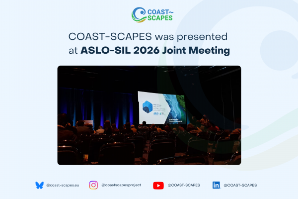 COAST-SCAPES was presented at ASLO-SIL Joint Meeting 2026